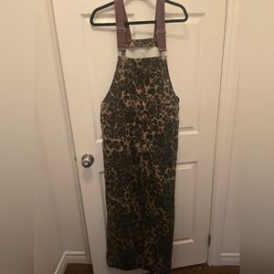 Leopard overalls